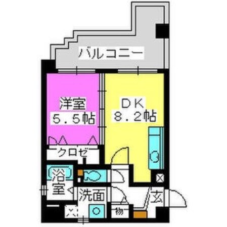 アークプラザしおばるの物件間取画像